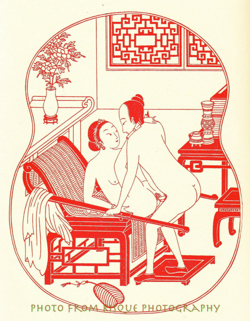 Classic Chinese Ming Erotica Nude Woman & Man Making Love - Risque Art  Gallery